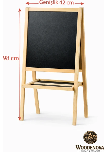 Woodenova Ahşap Yazı Tahtası 2