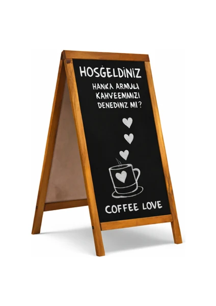 Woodenova Menü Panosu 4